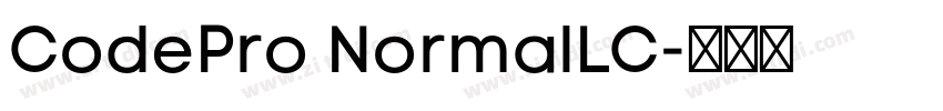 CodePro NormalLC字体转换